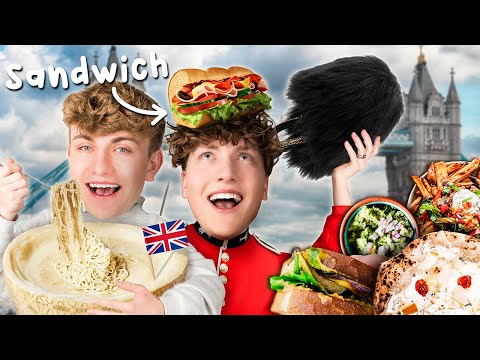 We eat EVERYTHING in LONDON😋🍜🥪