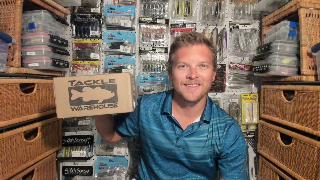 Labor Day Sale on Bass Fishing Lures Tackle Warehouse Unboxing Live