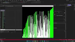 Bubble Sort Visualized With SFML