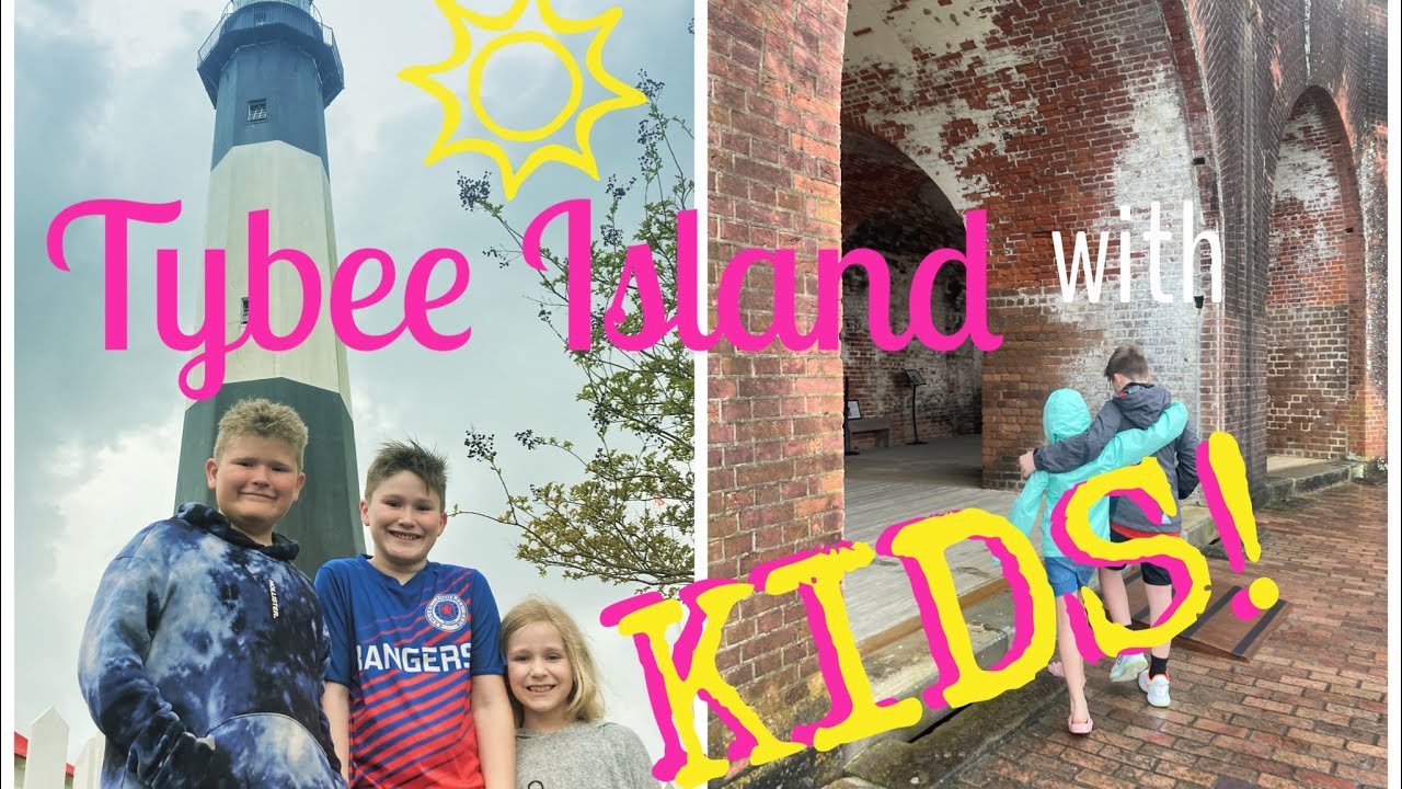 TYBEE ISLAND with KIDS! - YouTube