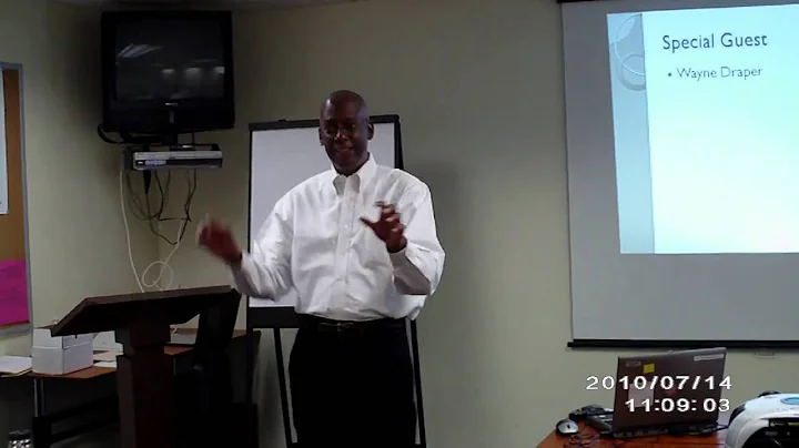 Our guest speaker - Wayne Draper, DTM