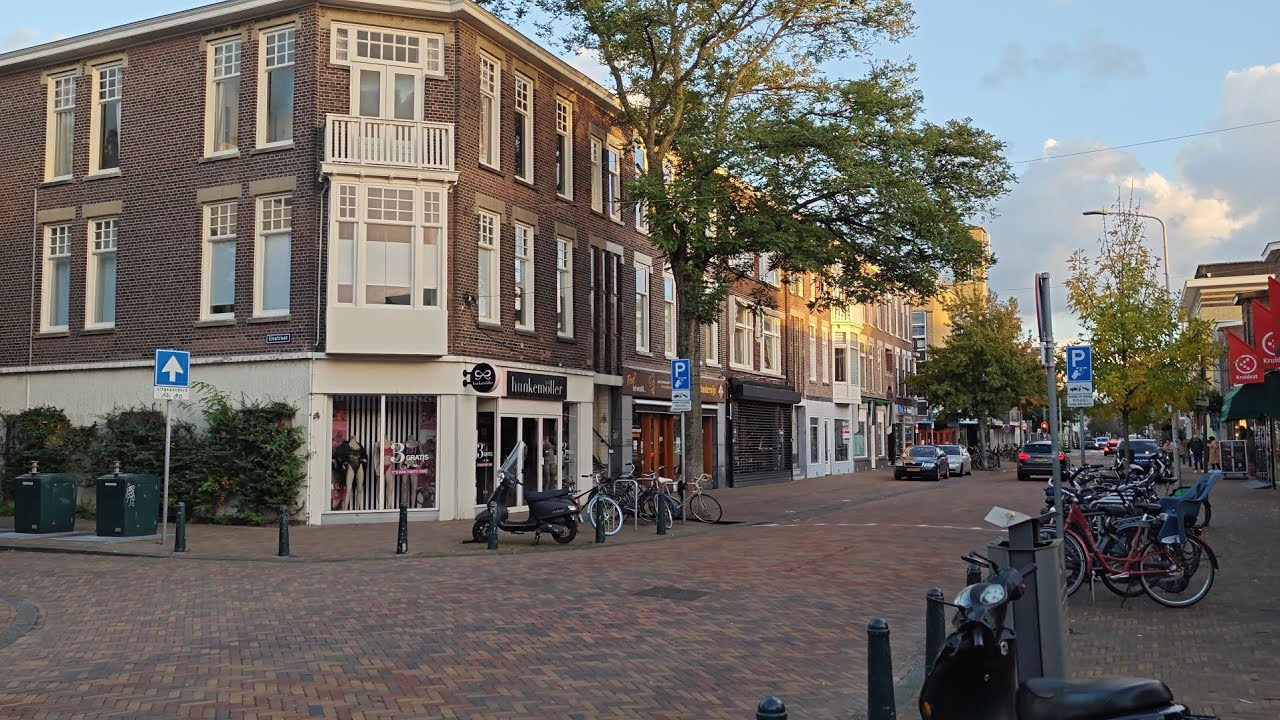 Evening Walk in The Hague on Saturday | Calm & No Talking | 
