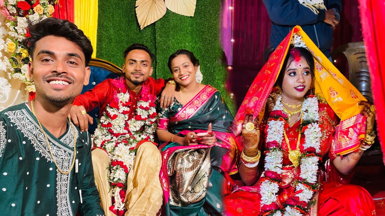 Anannya and Kishan বিয়ের Full Vlog ❤️@Anannya007 
