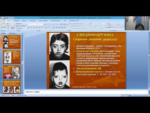 Типы наследования Синдромы