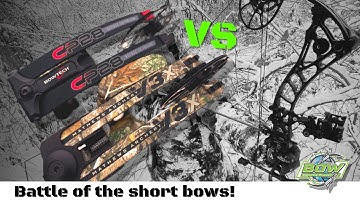 2022 Mathews V3X29 VS Bowtech CP28 Battle Royale of short bows