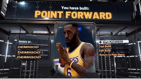 NBA 2K22 *RARE* 4-Way Point Foward Build!!! Best Point Forward EVER