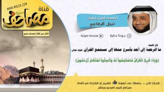 سورة المنافقون قراءة للشيخ نبيل الرفاعي HD & EQ