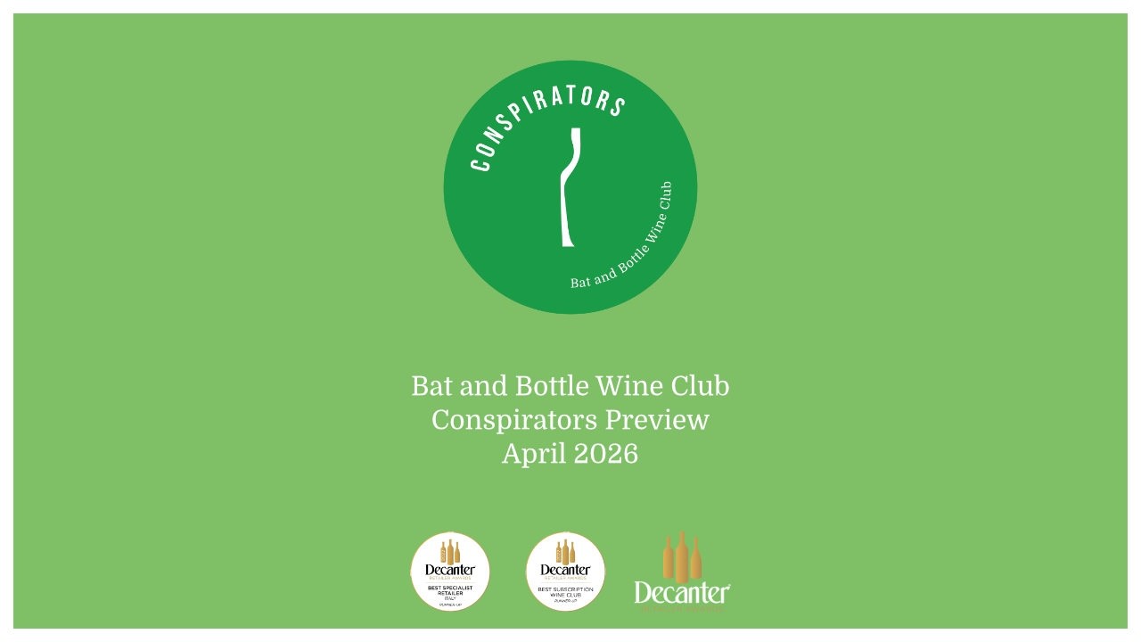 Bat and Bottle Wine Club Conspirators April 2026 Case Preview