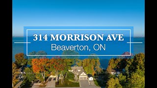 Real Estate 4K Aerial Drone Video Of 314 Morrison Ave, Beaverton, On