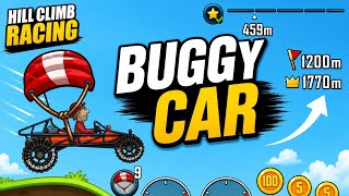 🚗 Buggy Car  Challenge! 😱 1200m Target in Hill Climb Racing  screenshot 4