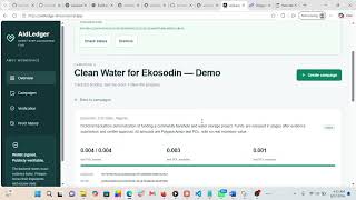 AidLedger | Transparent Aid Funding on Polygon | Hackathon Demo