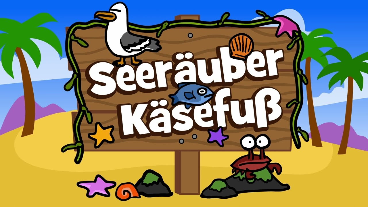 Seeräuber Käsefuß - kleine Piraten- Superzwerge - Zwergenmucke - Kinderlieder