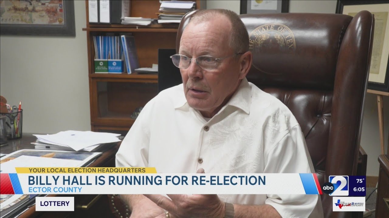 Commissioner Billy Hall is running for re-election