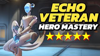 「Hero Mastery」 ECHO VETERAN HIGH SCORE 5 STARS (Overwatch 2 Guide)