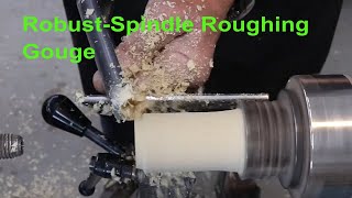 Robust Tools' SPINDLE ROUGHING GOUGE Review   Woodturning with Sam Angelo