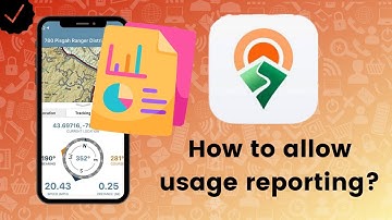 How to allow usage reporting in Avenza Maps?
