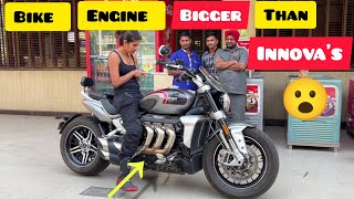 World's BIGGEST motorcycle engine| Triumph Rocket 3GT