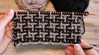 видео: 🧩Узор «Куринные лапки» спицами 🐓 «Chicken legs» knitting pattern - Mosaic Knitting in Garter Stitch🧩 картинка: 🧩Узор «Куринные лапки» спицами 🐓 «Chicken legs» knitting pattern - Mosaic Knitting in Garter Stitch🧩