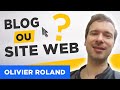  quelle est la diffrence entre un blog et un site web  88365