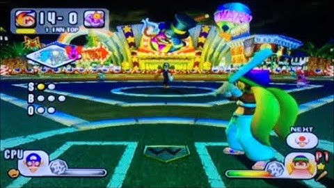 ChrisVortexx98 Game Clips: Mario Super Sluggers Tiny Kong Best Moments At Wario City