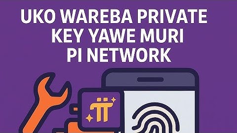 DORE UKO WAREBA PRIVATE KEY MURI PI