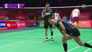 Watanabe/Taguchi(JPN) vs Ye/Chan(TPE) Mixed Dbls R16 Highlights | Badminton Asia Championships 2026 screenshot 2