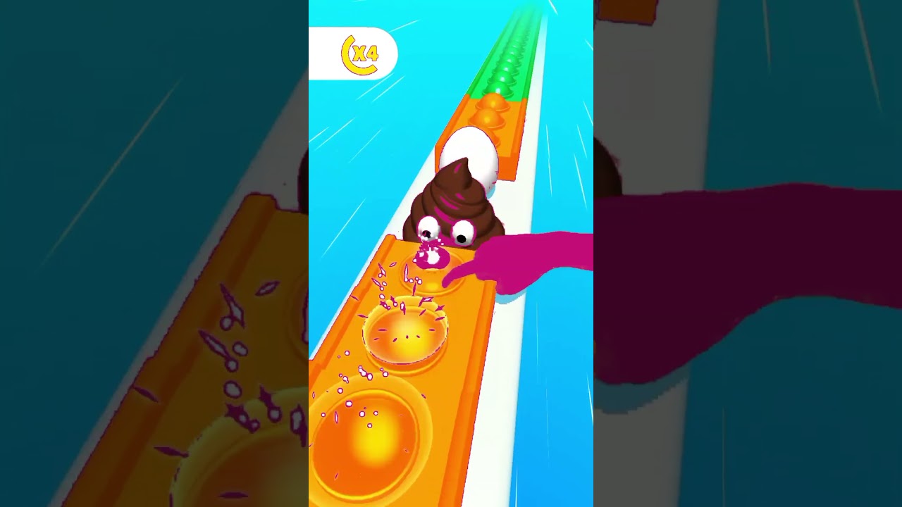 pop run 3D 🥚💩🥚482||