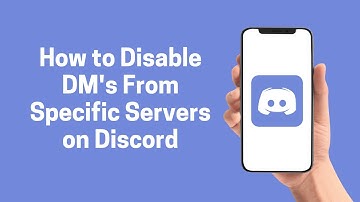 [Discord] How to Disable DM