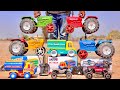 Big Truck, Tractor, Car Model Unboxing | Tata Dump Truck, Racing Car, Mahindra Thar, Autorickshaw |
