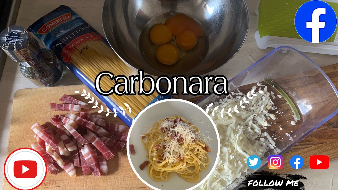 CARBONARA PASTA YouTube
