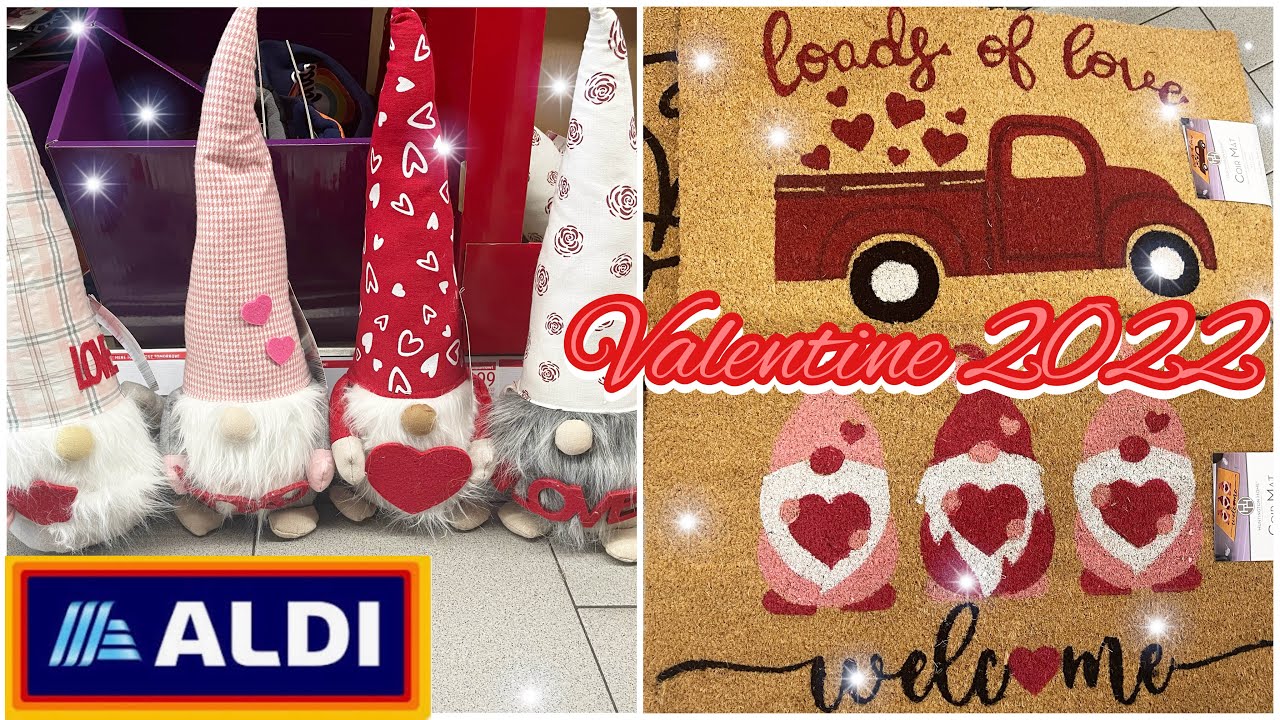 Aldi Valentine Decor 2022 * Aldi Aisle Of Shame Finds!!!! YouTube