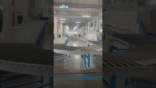 circular return conveyor for edge banding machine #conveyor #edgebandingmachine #edgebander