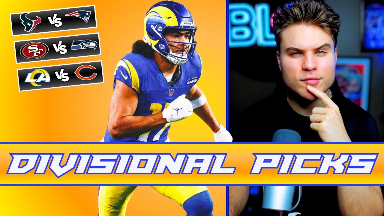 NFL Divisional Round 2026 Spread & Total Picks | Betting Preview For Every Game!
