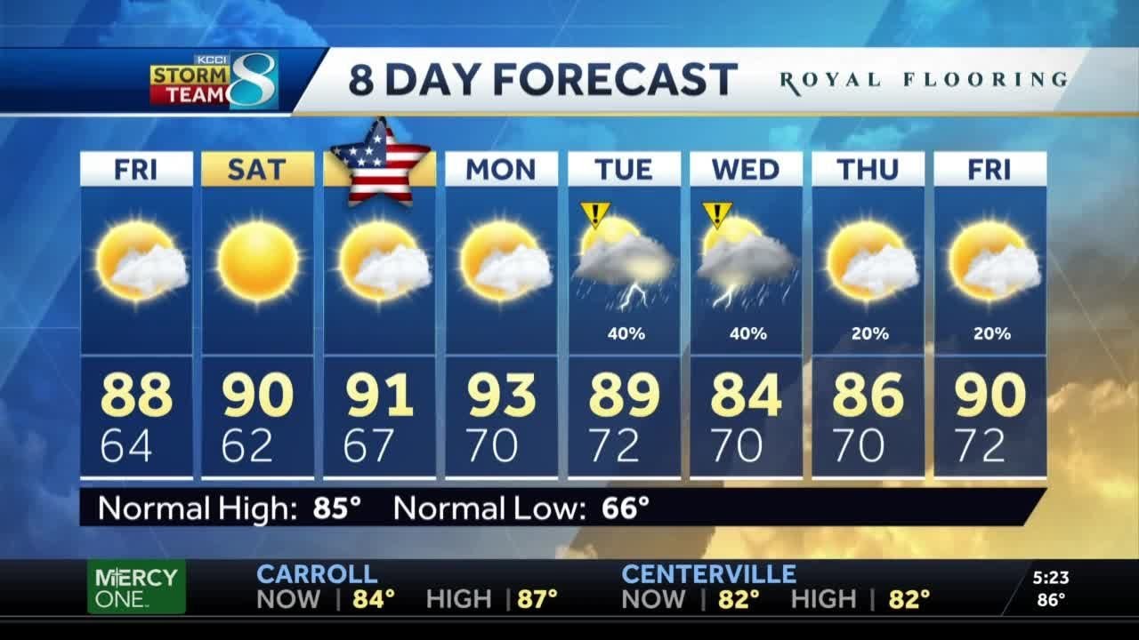 Clear, breezy conditions make for beautiful Thursday evening - YouTube