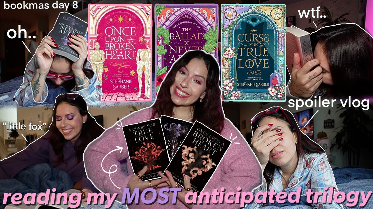 читаю свою САМУЮ ожидаемую трилогию романтического фэнтези 💔🦊🍎 *спойлерный видеоблог* | 8-й день ...