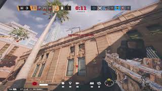 1000IQ Impact Grenade kill - Rainbow Six Siege