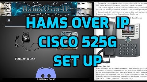 HAMS OVER IP - Cisco 525g