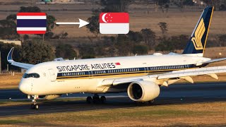 Trip Report / Singapore Airlines A350 Bangkok - Singapore [Economy]
