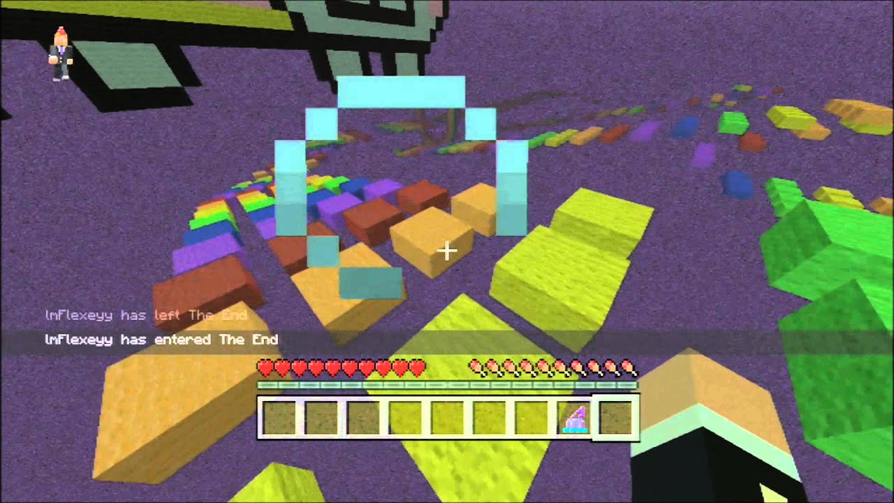 minecraft minigames to build Minecraft Xbox- Minigame- Nyan Lights Parkour