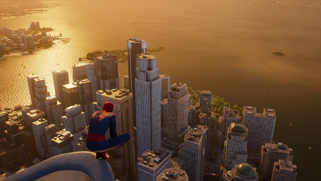 8 minutes of Satisfying Swinging | Spider Man 2