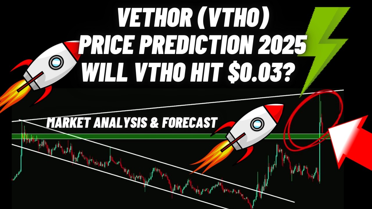 VeThor (VTHO) Price Prediction 2025: Will VTHO Hit $0.03? - YouTube