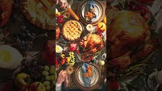 Thanksgiving dinner customizable video invitation, Personalized Family \& Friends Gathering invite