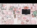 PINK AESTHETIC HOUSE BUILD || TOCA BOCA #tocalifeworld 