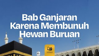 Bab Ganjaran karena Membunuh Hewan Buruan