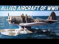 Allied Aircraft Of WWII. The Fight Against Germany. Northrop N-3PB, Spitfire, And The Meteor