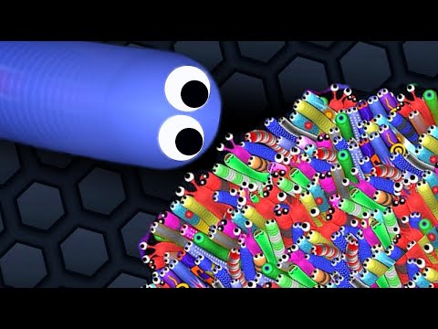 JOGO DA COBRINHA - Slither.io COBRINHA DE UM OLHO SÓ + Pontos