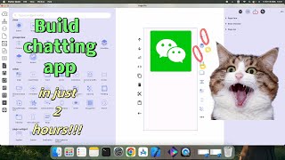 flutter tutorial , build wechat with free flutter low code platform in just 2 hours 22