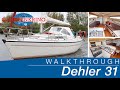 Dehler 31 for sale  yacht walkthrough   schepenkring lelystad  4k