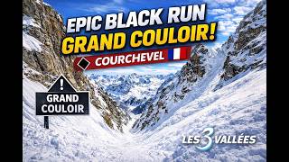 The Legendary Grand Couloir | Extreme Skiing in Courchevel