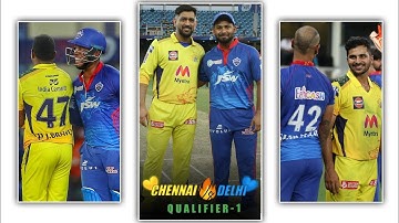 💛Csk vs Dc💙status🔥| chennai vs delhi capitals whatsapp status | dhoni vs pant | IPL Qualifier Status